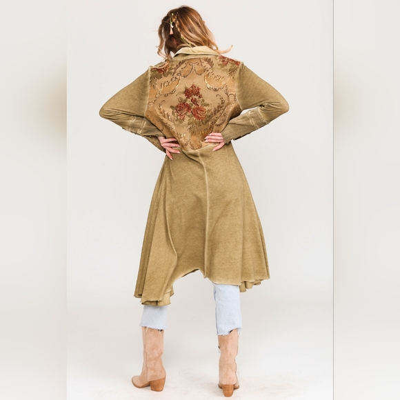 Aratta The Heart of Autumn Coat In Antique Bronze - Picture 4 of 12